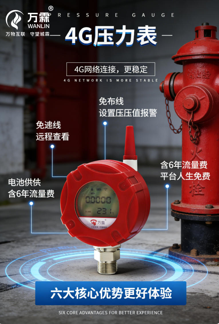 4G“神兵”降临，消防压力监测大变革