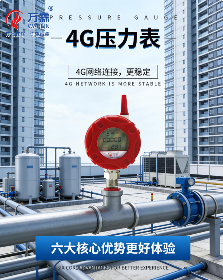工业压力监测“救星”来袭，万霖无线压力表.....