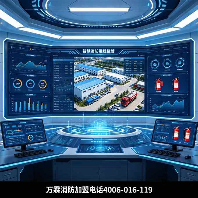 嘉兴工业园区万霖智慧消防应用