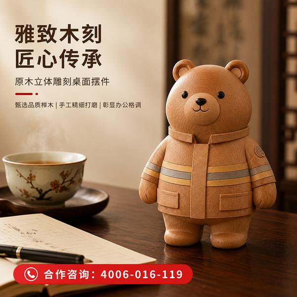 福州消小熊IP成长故事:万霖消小熊守护福州消防安全 福州万霖消小熊消防应用