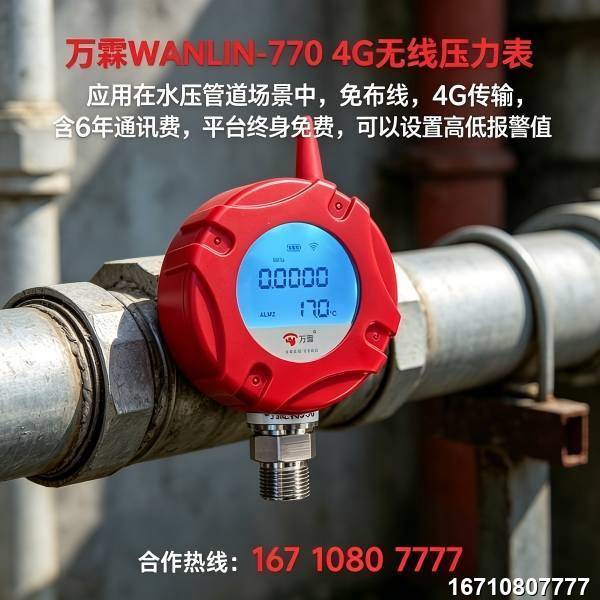 4G压力表 4G压力表