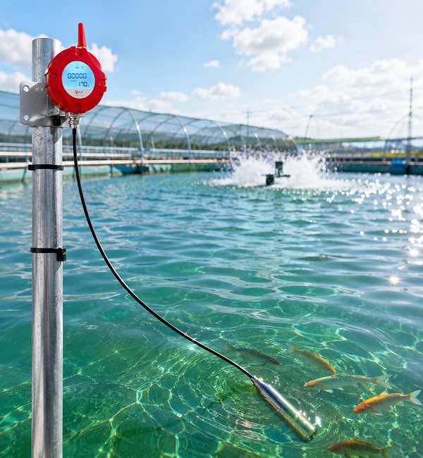 郑州水箱液位自动控制系统方案 郑州万霖4G液位计应用