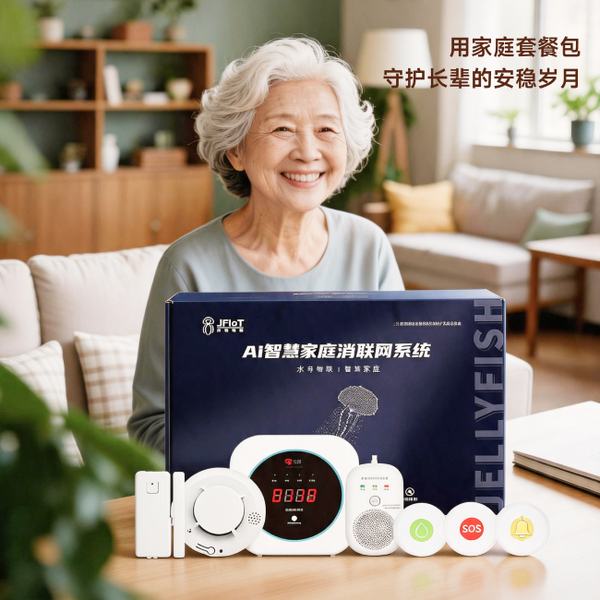 宁波银发经济老年人居家安全防护工程 宁波万霖银发经济养老安全应用