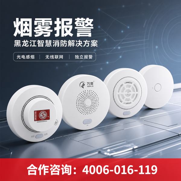 哈尔滨香坊区九小场所万霖NB-IoT燃气泄漏报警器应用