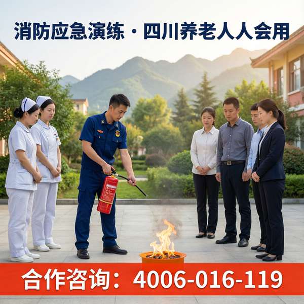 凉山昭觉县万霖养老机构智慧消防应用