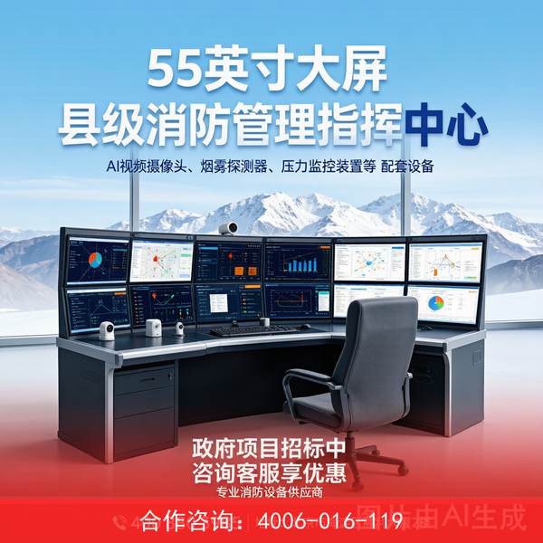 西宁大通县老年养护院厨房可燃气体温度监测预警:万霖4G温感4G无线烟感改造实录 西宁大通县万霖养老机构智慧消防应用