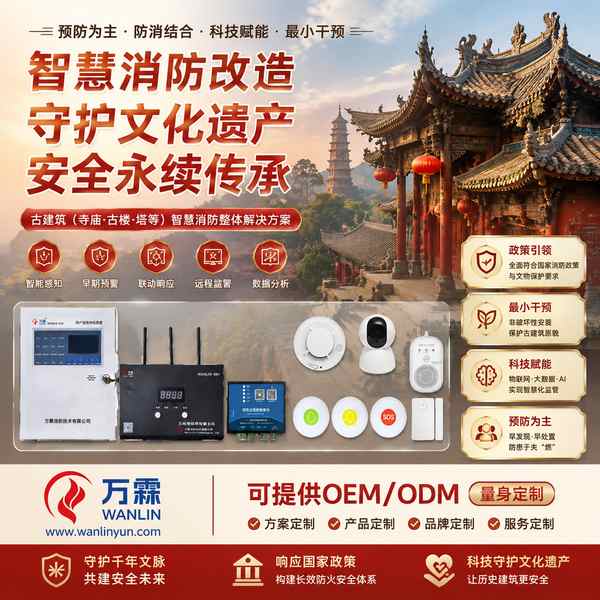 镇江市古建筑消防给水灭火 镇江市古建筑消防给水灭火 — 古建筑智慧消防改造产品部署与应用场景