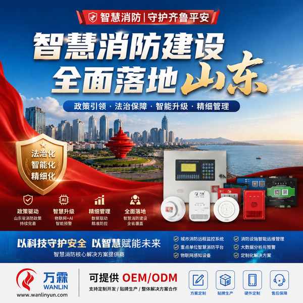 济宁九小场所电气火灾监控探测器部署项目应用现场 济宁九小场所电气火灾监控探测器配置现场 — 消防物联网远程值守部署