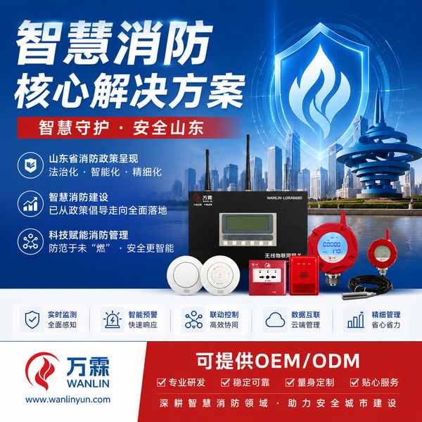 多业态混合经营场所智慧消防菏泽项目实拍 多业态混合经营场所智慧消防项目实拍 — 菏泽智慧消防设备部署工程现场