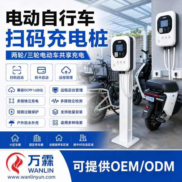 尼日利亚两轮三轮充电桩管理云平台 尼日利亚两轮三轮充电云平台产品实拍 — 两轮三轮充电桩场景