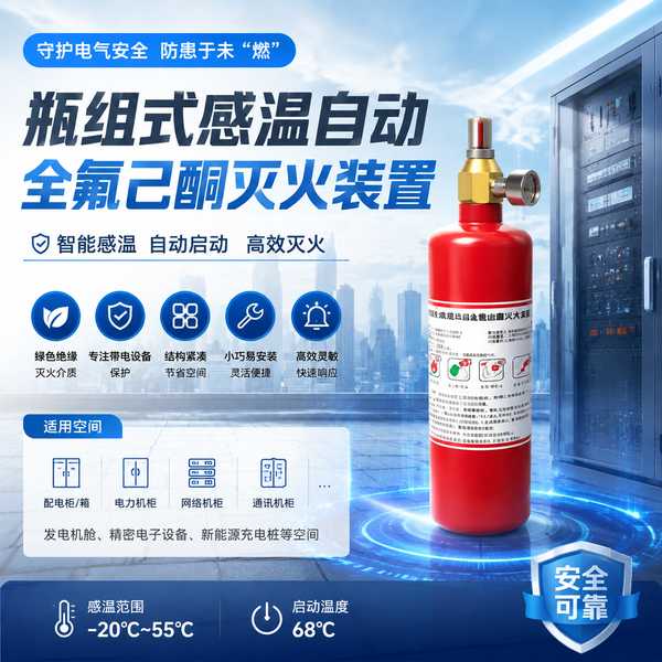 百色商业综合体全氟己酮自动灭火装置找哪家?万霖全氟己酮灭火系统