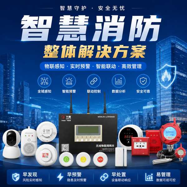 重庆智慧烟感探测报警系统怎么选?万霖智慧消防专业方案