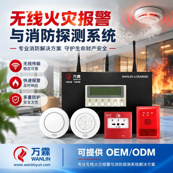广东养老机构无线火灾报警系统哪家好?养老机构无线组网、信号实测与远程联网交付说明与源头厂家直供指南